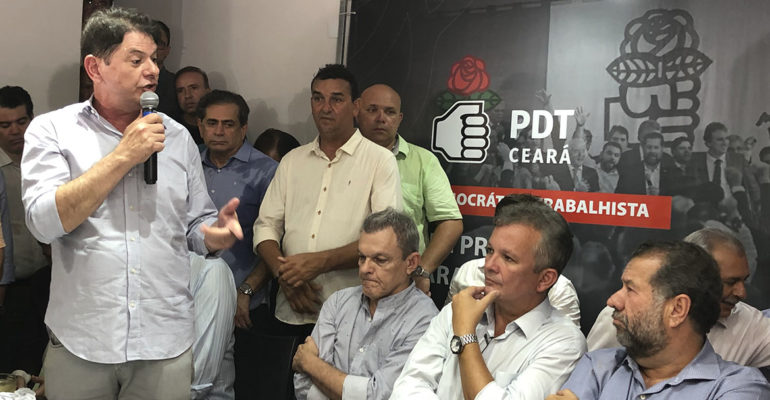 PDT Ceará inaugura nova sede e formaliza Cid Gomes na presidência estadual