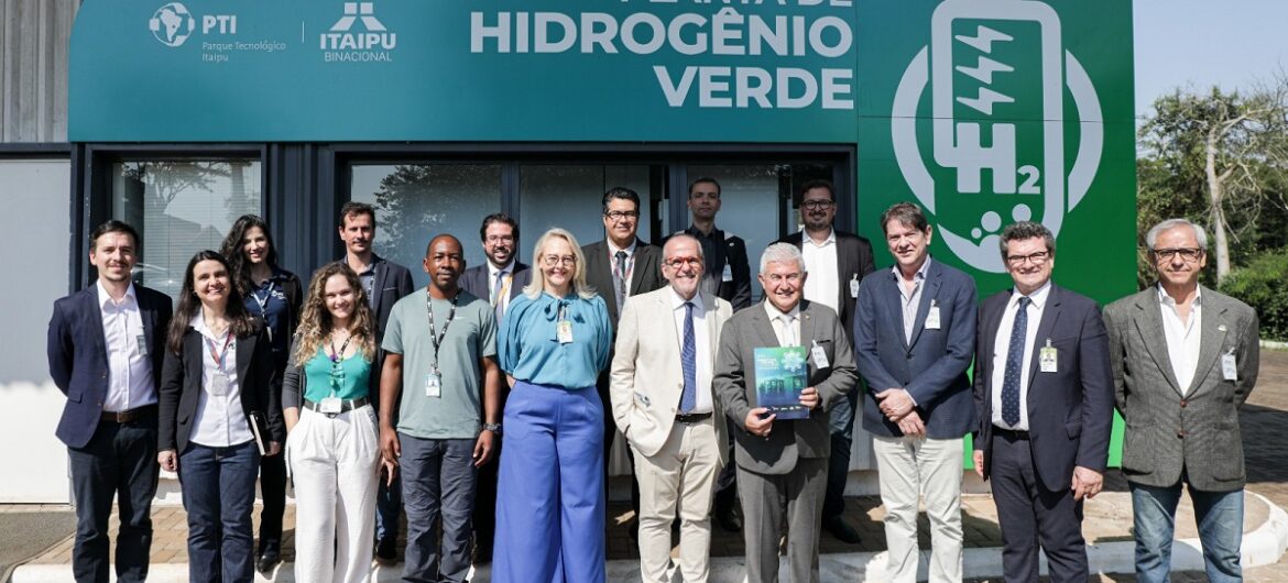 Comissão de Hidrogênio Verde realiza visita ao Parque Tecnológico de Itaipu