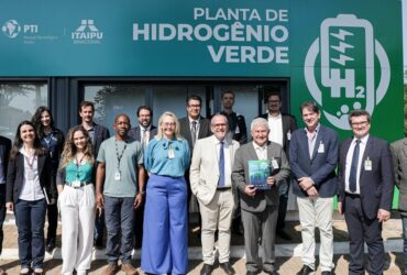Comissão de Hidrogênio Verde realiza visita ao Parque Tecnológico de Itaipu